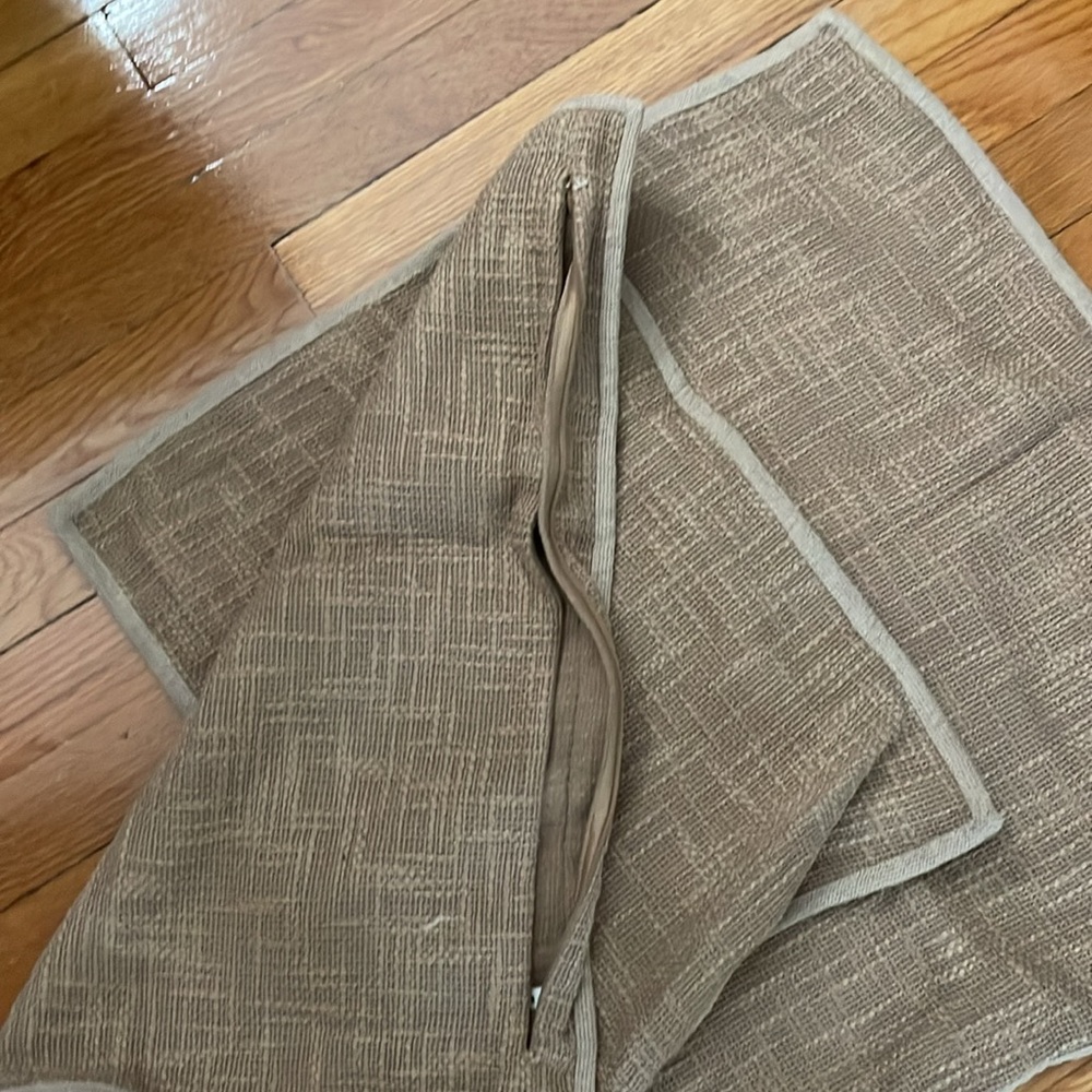 Pottery Barn textures pillow cover, set of 2 - Picture 2 of 3